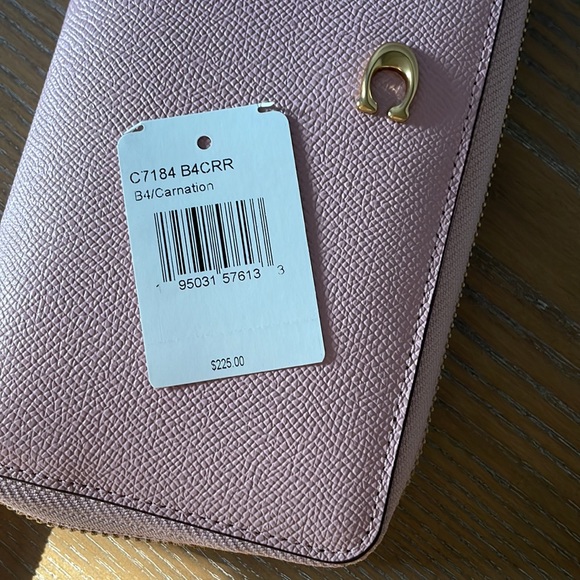 Coach continental zip wallet new with tags - Picture 4 of 4